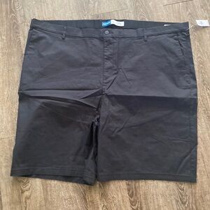 Old Navy Shorts Men Size W52 Black Slim Chino 9 inch Shorts Summer